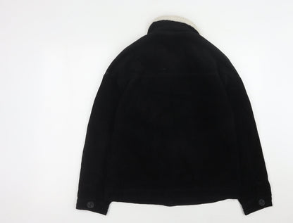 Denim Co. Women's Black Corduroy Jacket Size 6