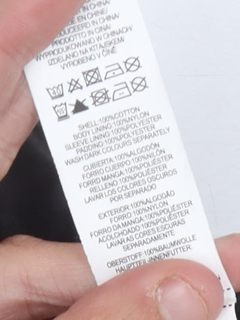 Denim Co. Women's Black Corduroy Jacket Size 6