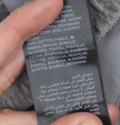 Simply Be Women's Grey Cargo Trousers Size 22