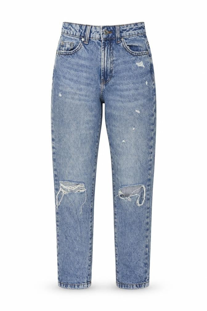 Womens UK Size 4 denim co. Relaxed Fit Mom Blue Jeans
