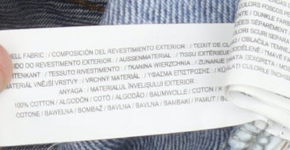 denim co. Women's Blue Relaxed Fit Mom Jeans Size 4