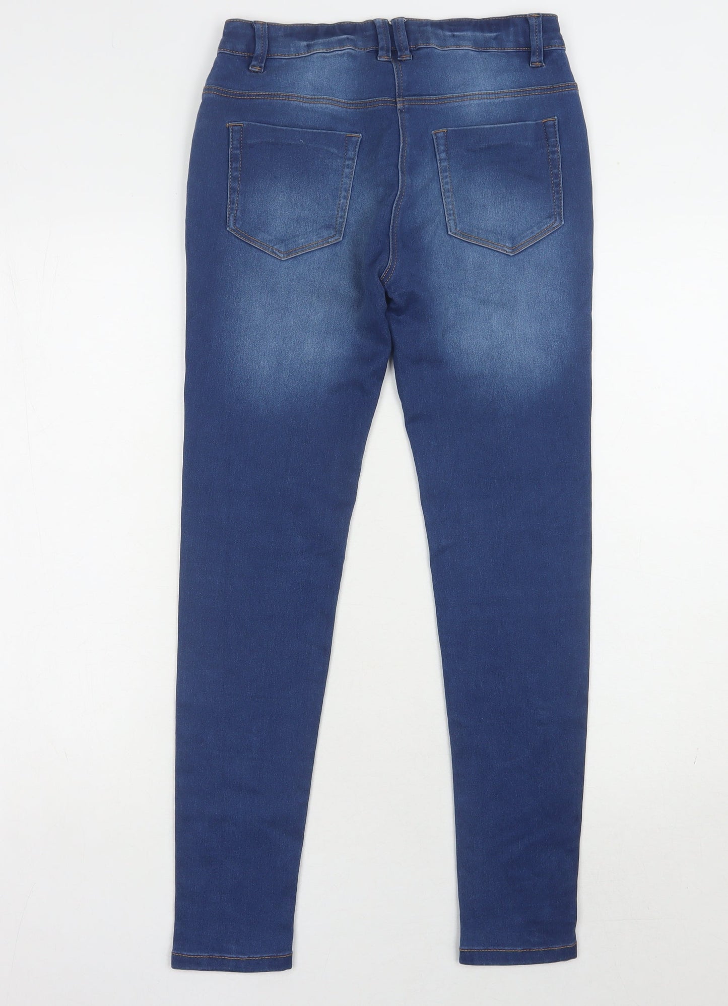 Marks and Spencer Girls Blue Skinny Jeans 12-13Y
