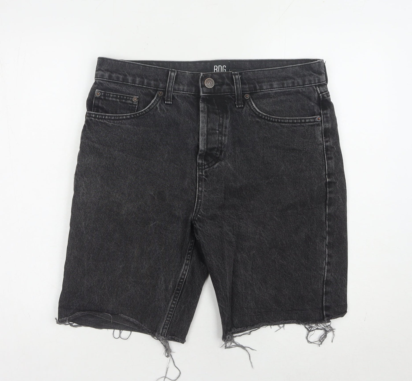 Urban Outfitters Black Women's Cut-Off Denim Shorts Size 12