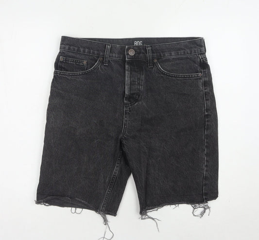 Urban Outfitters Black Women's Cut-Off Denim Shorts Size 12