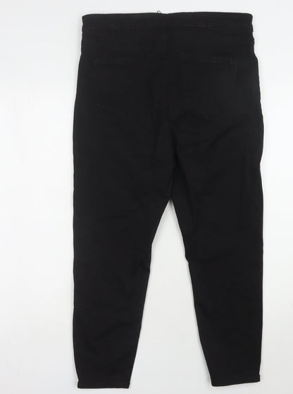 Denim Co. Women's Black Jegging, Size 18, New