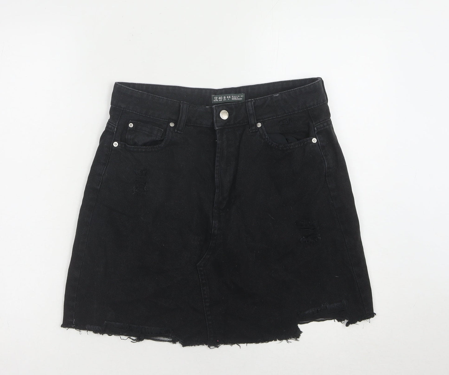 Womens UK Size 12 Denim Co. Straight & Pencil Denim Skirt