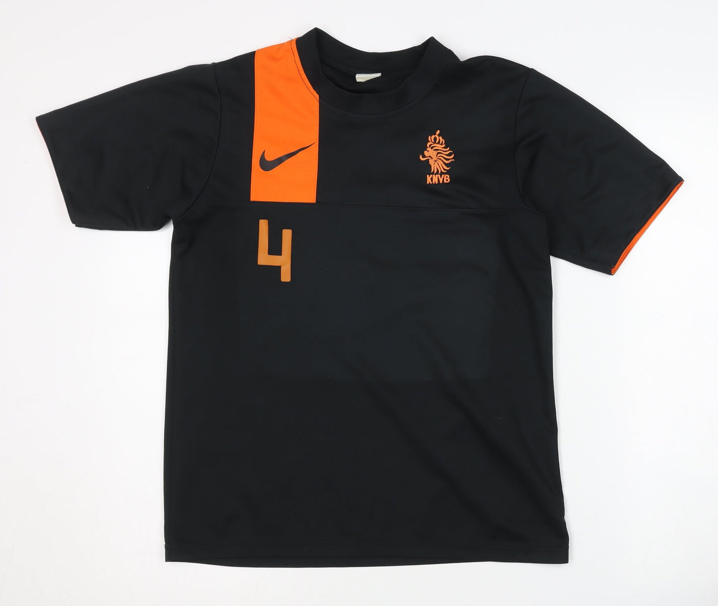 Nike Boys Black XL Football Jersey - Short Sleeve Sports Top