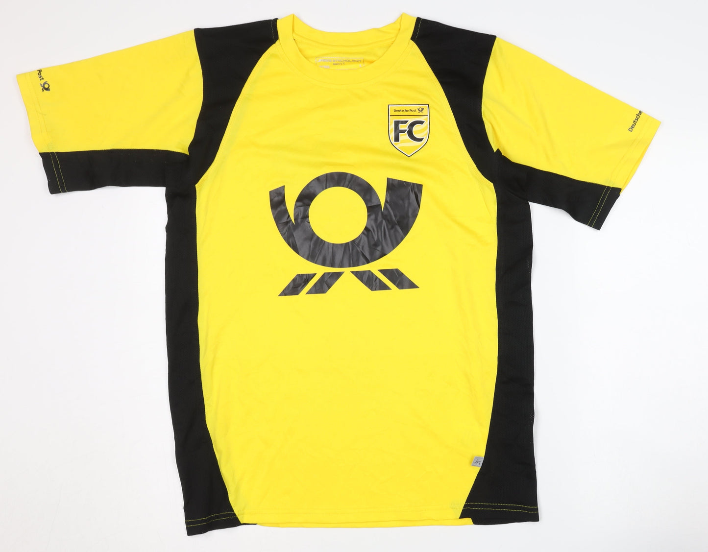 James & Nicholson Men's Yellow Football T-Shirt L