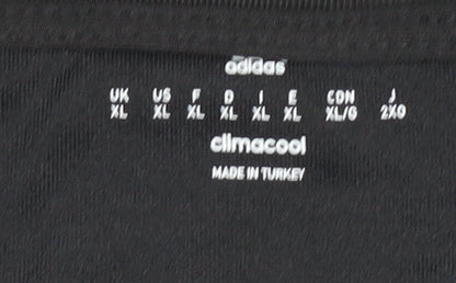 Adidas Men's Black XL Football Jersey