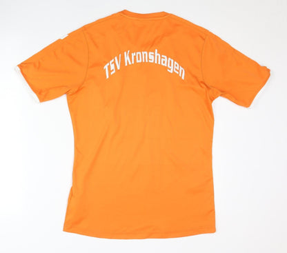 Hummel Men's Orange Football Jersey T-Shirt S