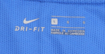 Nike Blue Men's L Football Jersey Dri-FIT