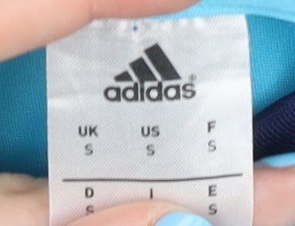 Adidas Men’s Blue Football T-Shirt, Size S