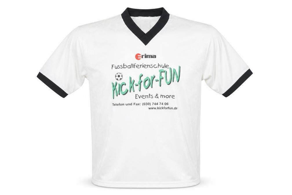 Mens UK Size S ERIMA White Football T-Shirt
