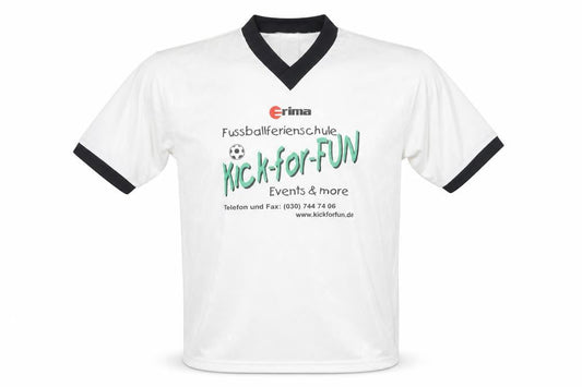 Mens UK Size S ERIMA White Football T-Shirt