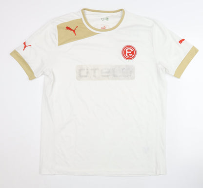 Puma Men's White XL Football Jersey T-Shirt