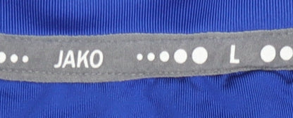 Jako Men's Blue Football Jersey L
