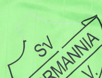 Adidas Men's Green Jersey M Quick Dry Sports Top