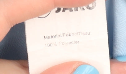 JAKO Men's Blue T-Shirt, S, Athletic Football Jersey