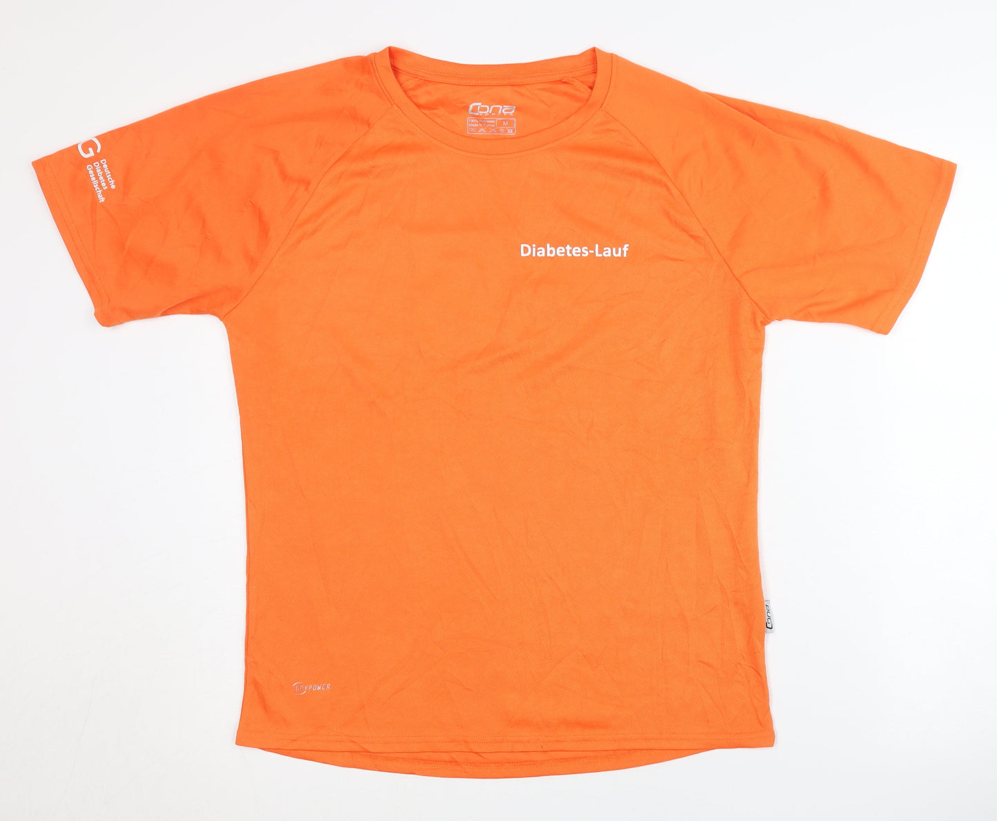 Dona Sports Men's Orange T-Shirt, M, Activewear