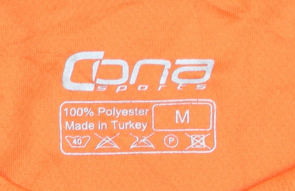 Dona Sports Men's Orange T-Shirt, M, Activewear