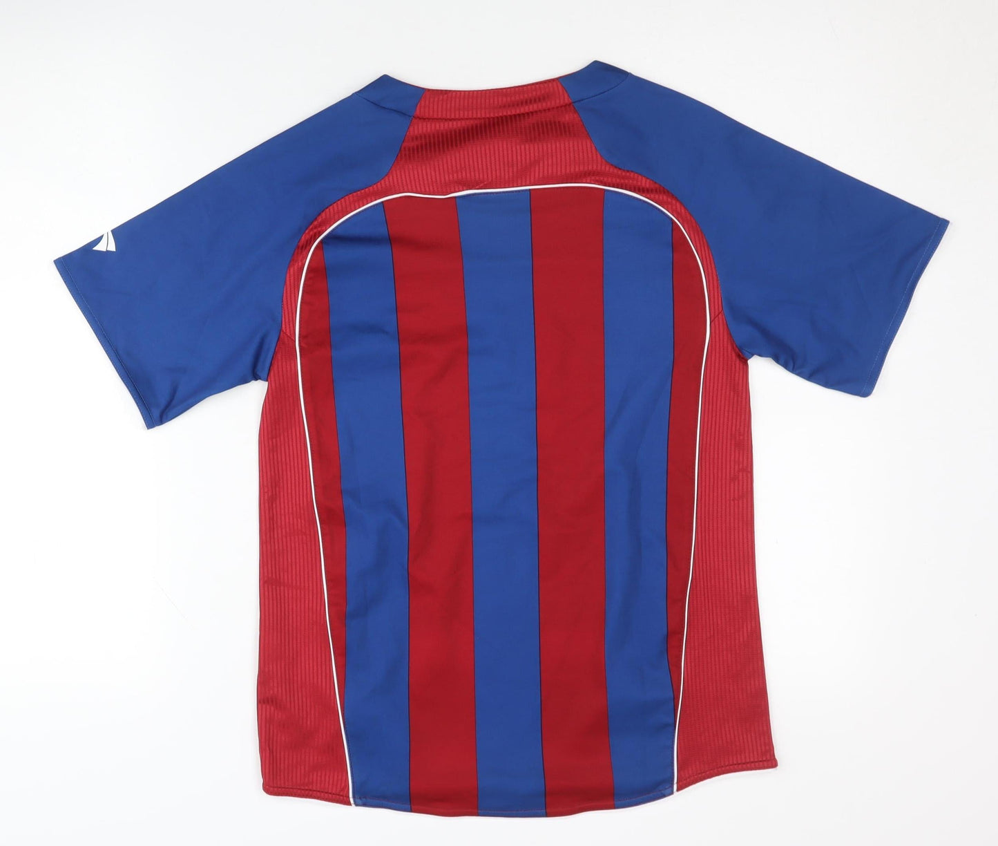 JAKO Men's Football Jersey XS Red Blue Stripe Sport
