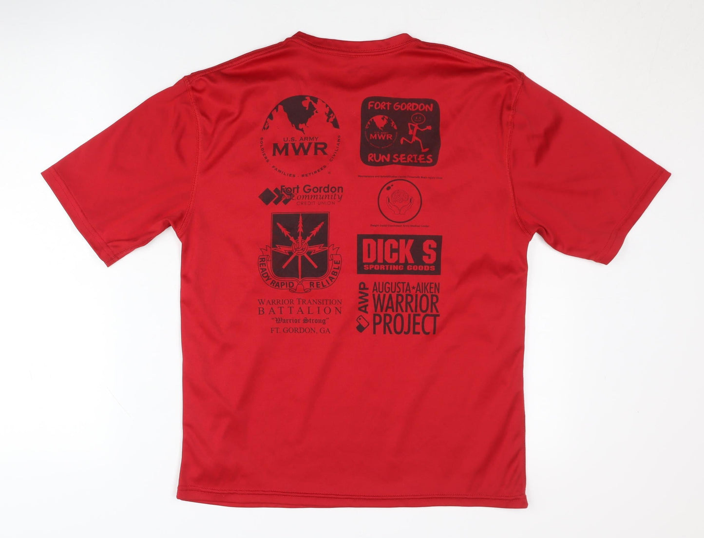 Duo Tec Men's Red Superhero T-Shirt XS