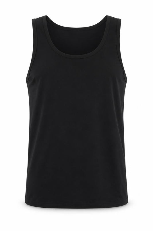 Mens UK Size L Unknown Black  Tank