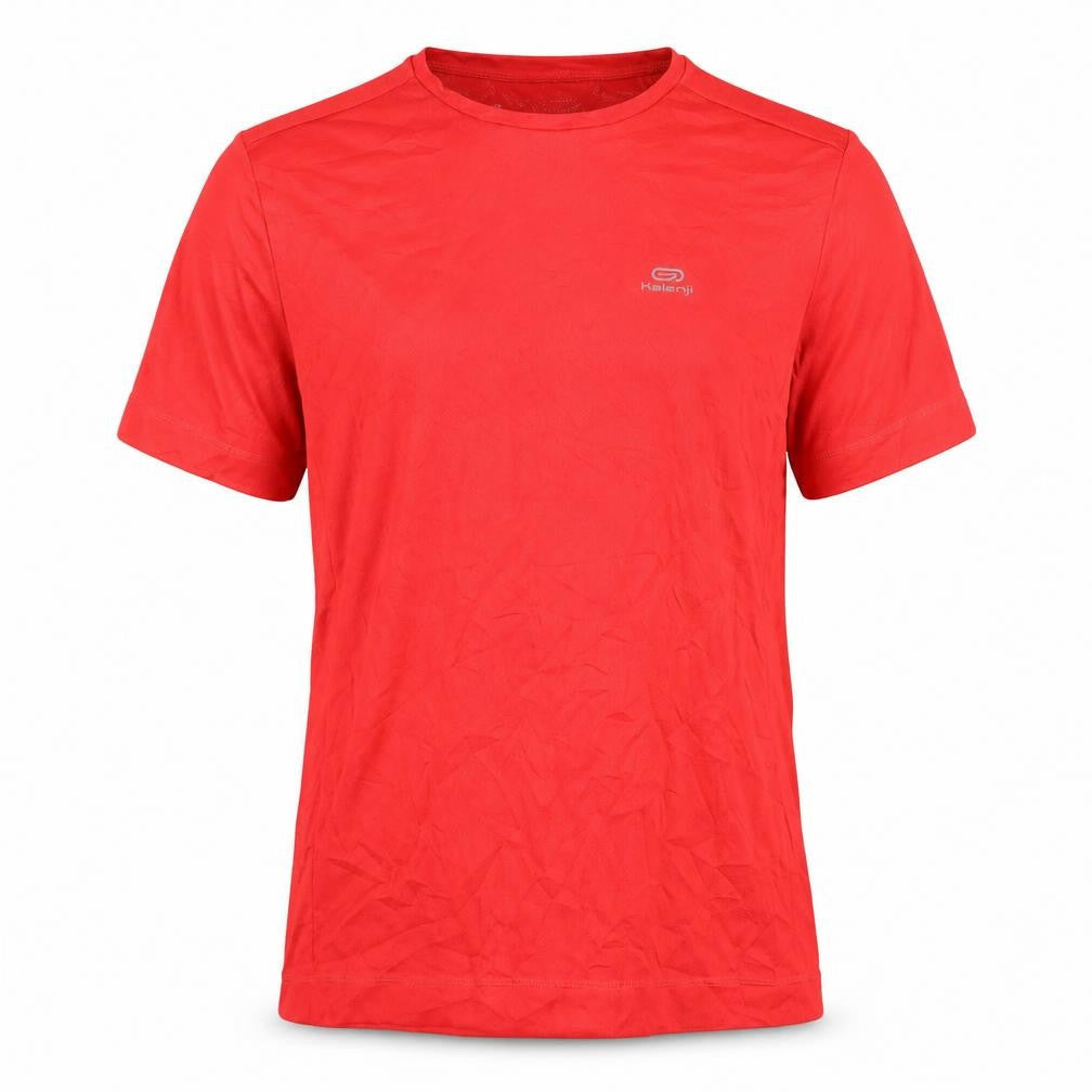 Mens UK Size L DECATHLON Red Running & Jogging T-Shirt