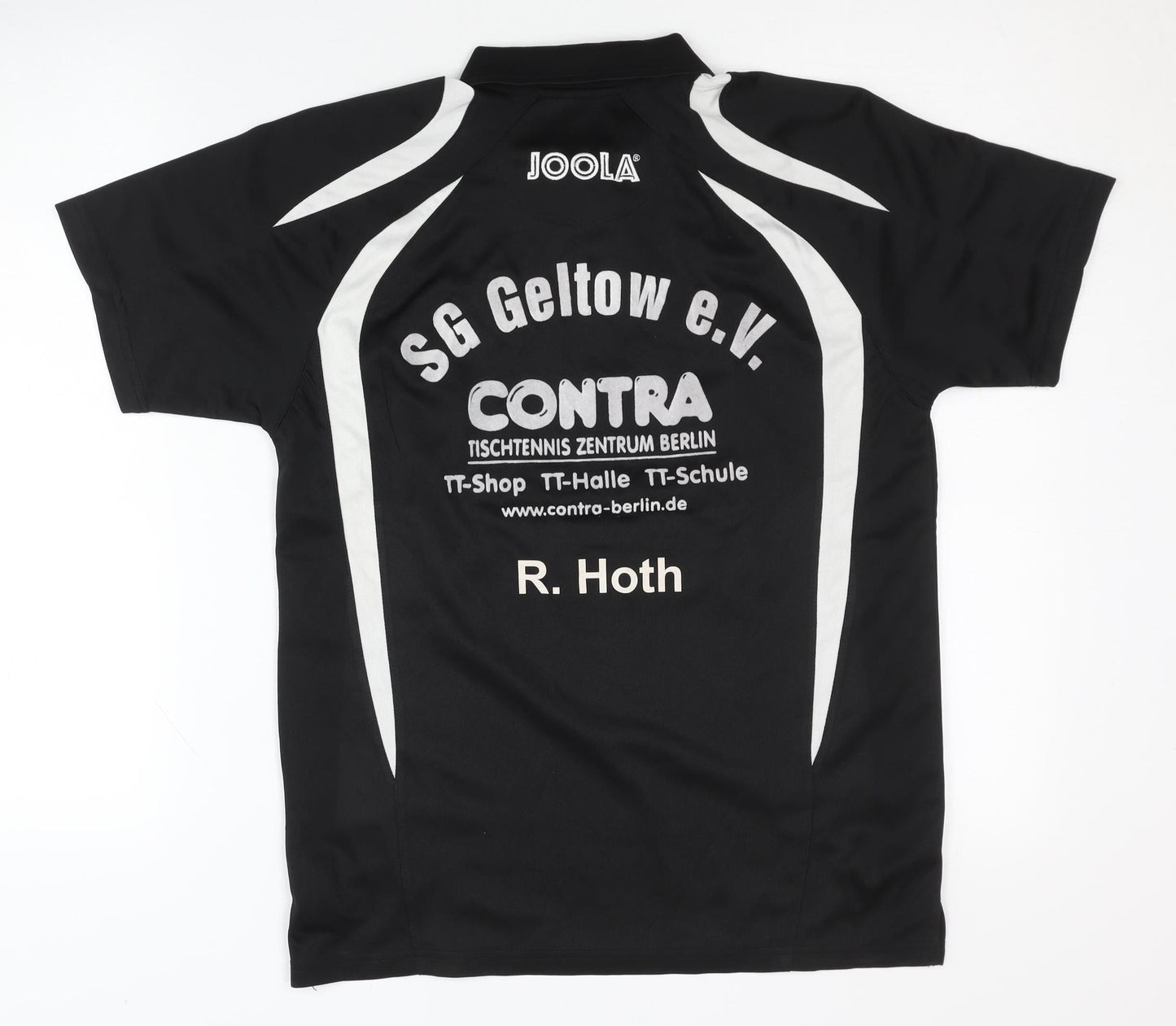 Joola Men’s Black XS Polo Shirt for Table Tennis