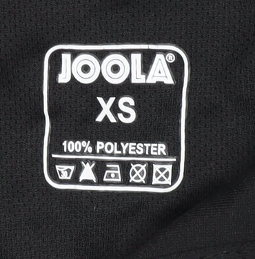 Joola Men’s Black XS Polo Shirt for Table Tennis