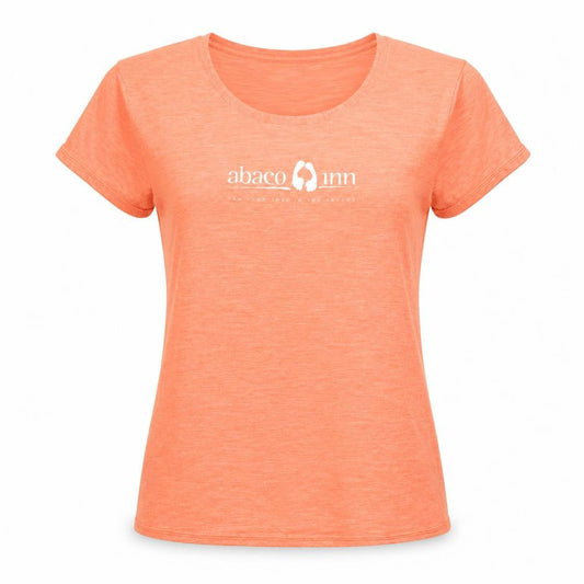 Abaco Inn Women's Orange T-Shirt, Size S - Casual Comfort