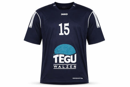 Mens UK Size L JAKO Blue Football T-Shirt