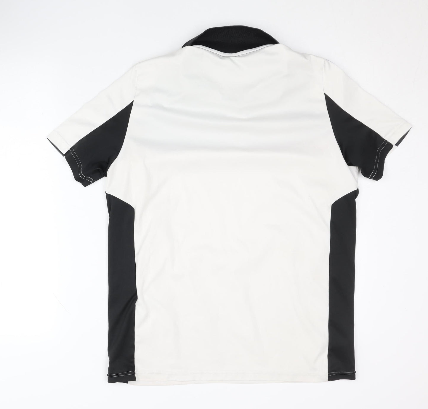 Erima Men's Polo Shirt in Black & White, Size L