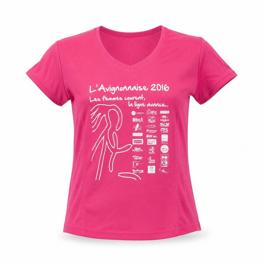Club Nautico Women's Pink T-Shirt M V-Neck