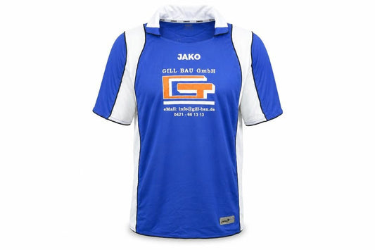 JAKO Men's Blue Football Jersey T-Shirt Medium