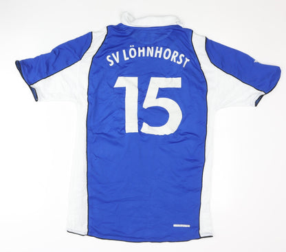 JAKO Men's Blue Football Jersey T-Shirt Medium