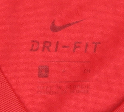 Nike Men's Red Football Jersey, Size M, Breathable