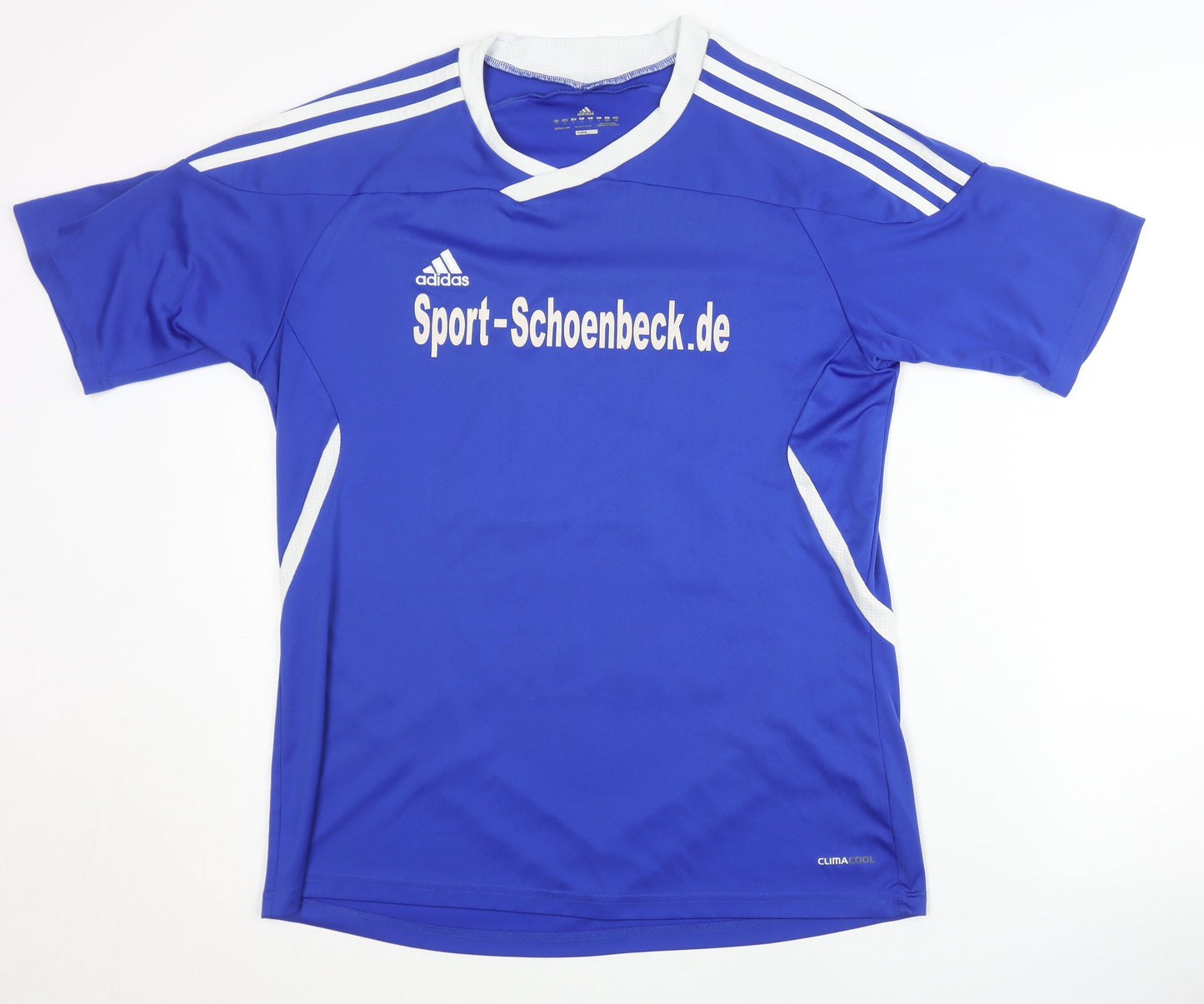 Adidas Men's Blue Football Jersey L Athletic