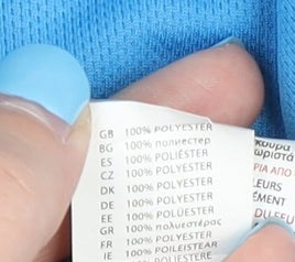 AWDis XL Blue T-Shirt for Men: Graphic Sports Top