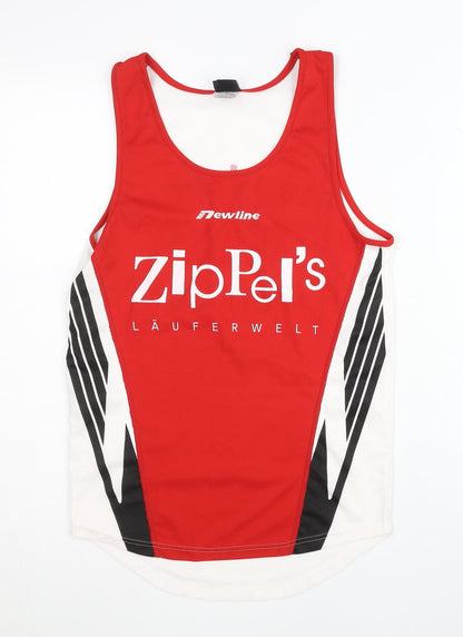 Newline Men's Red Tank Top Size S for Running