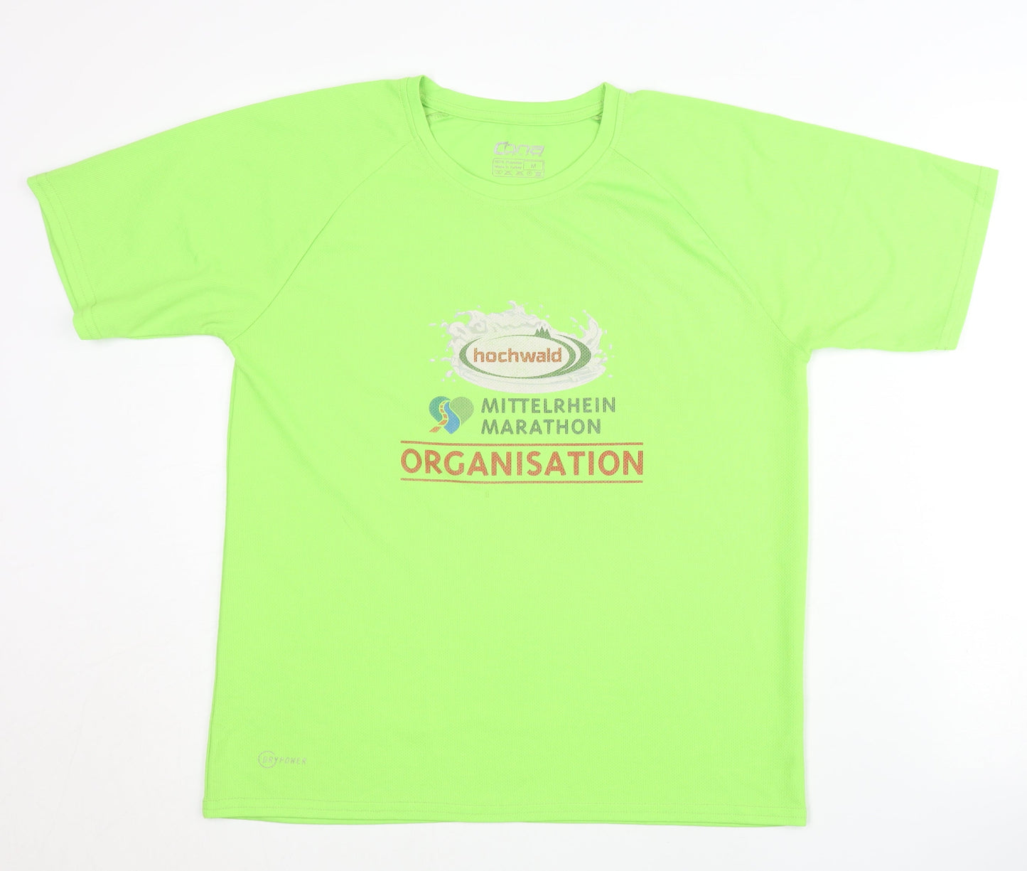 Cona Sports Unisex Green T-Shirt M Jersey Activewear