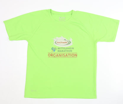 Cona Sports Unisex Green T-Shirt M Jersey Activewear
