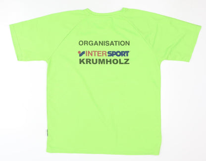 Cona Sports Unisex Green T-Shirt M Jersey Activewear
