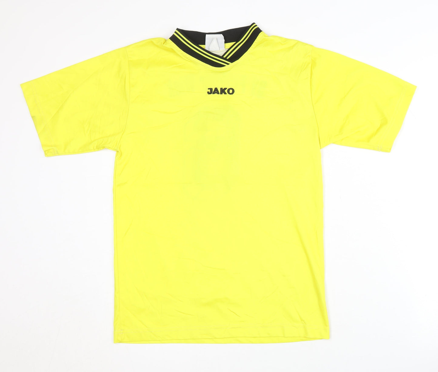 JAKO Men's Yellow Football T-Shirt XS
