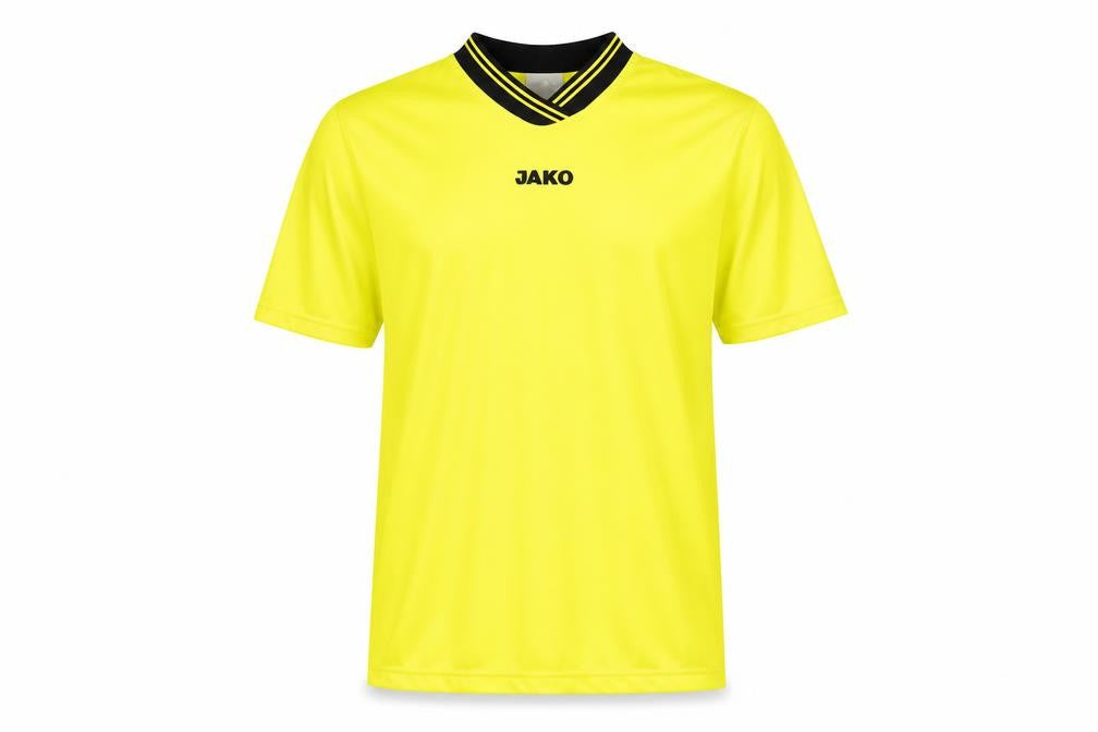 Mens UK Size XS JAKO Yellow Football T-Shirt