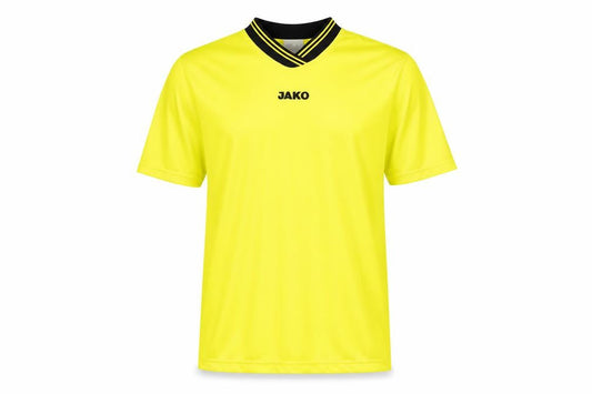 Mens UK Size XS JAKO Yellow Football T-Shirt