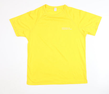 JHK Yellow Men's M Sport T-Shirt