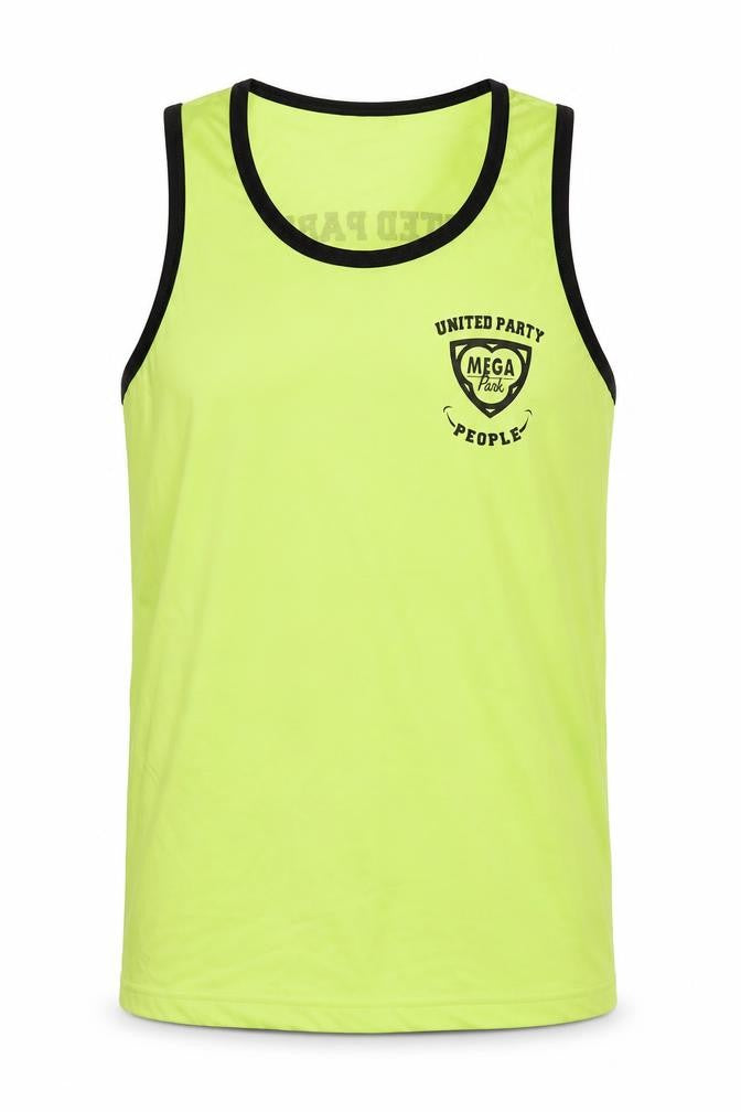 Mens UK Size XL Mega Park Green  Tank