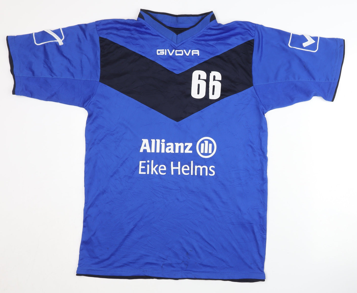 Givova Men's Blue Football Jersey M