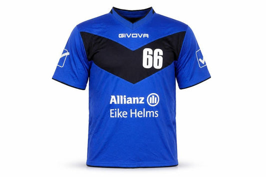 Givova Men's Blue Football Jersey M